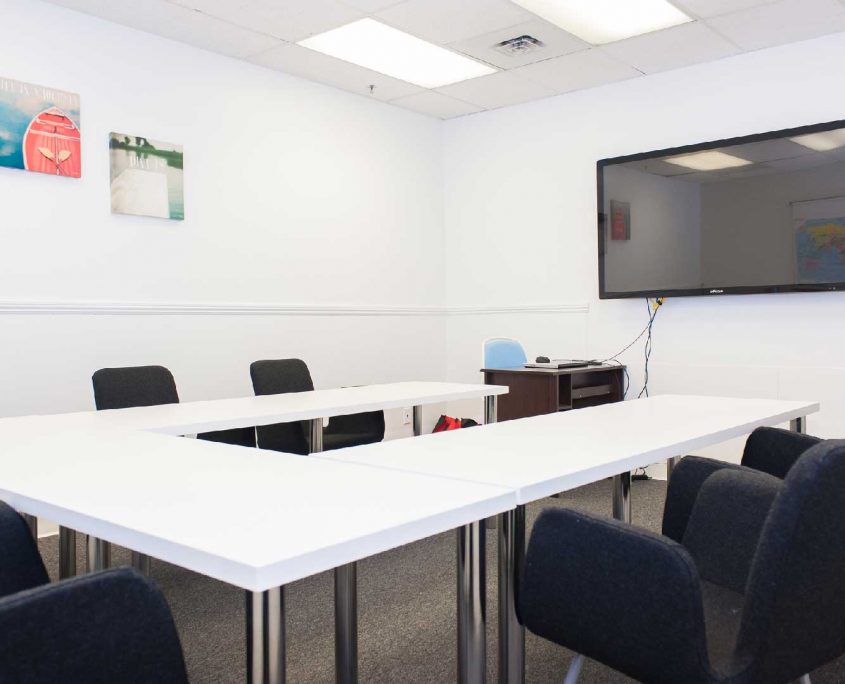 comfortable learning esl classroom