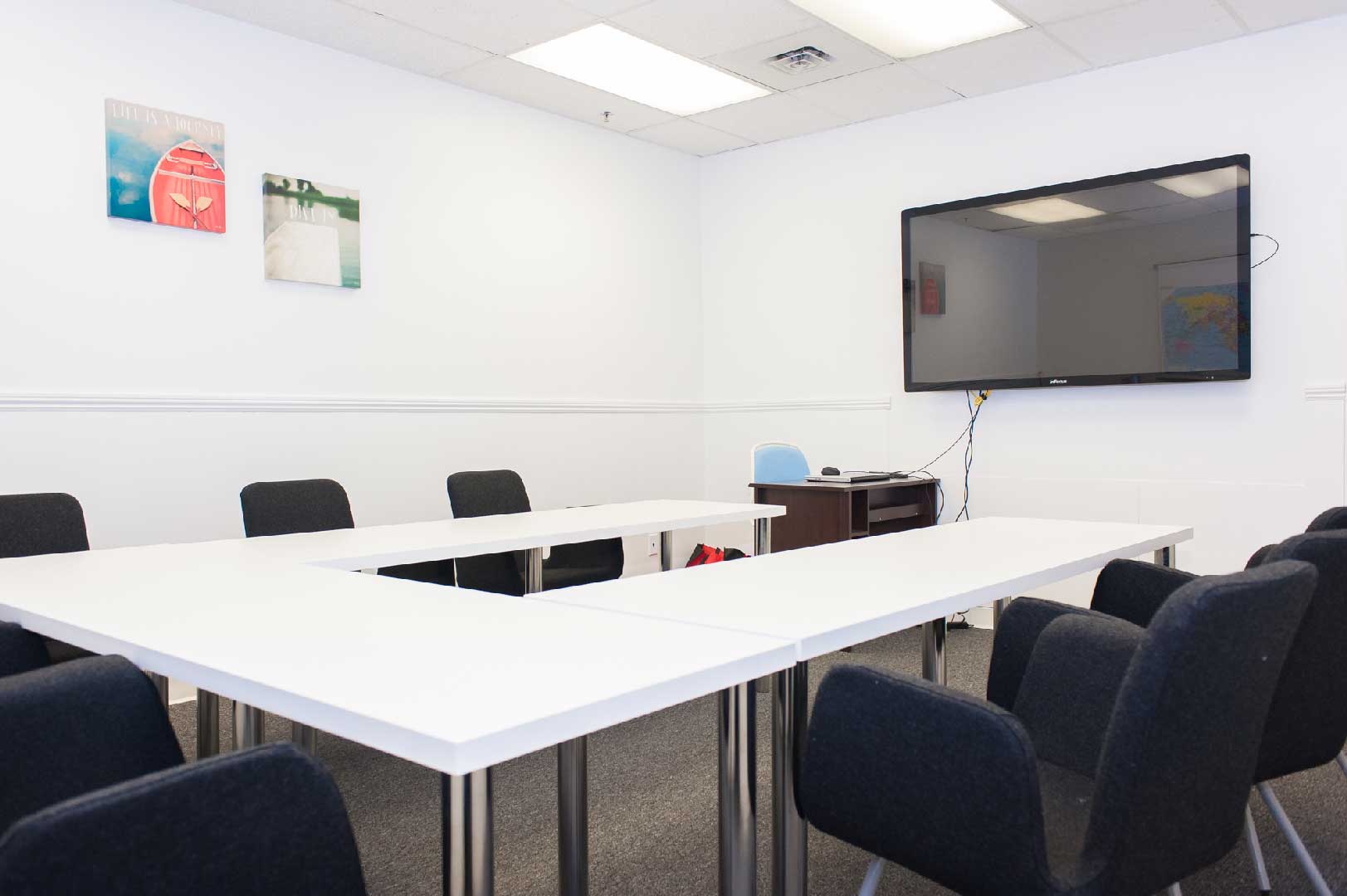 comfortable learning esl classroom